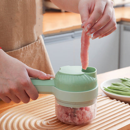 Modern Style Cordless Portable Veggie Chopper