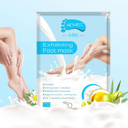 Refreshing Foot Peel Coconut Milk Ginseng