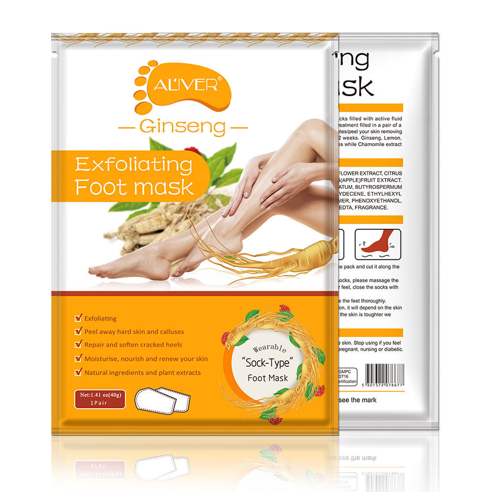 Refreshing Foot Peel Coconut Milk Ginseng