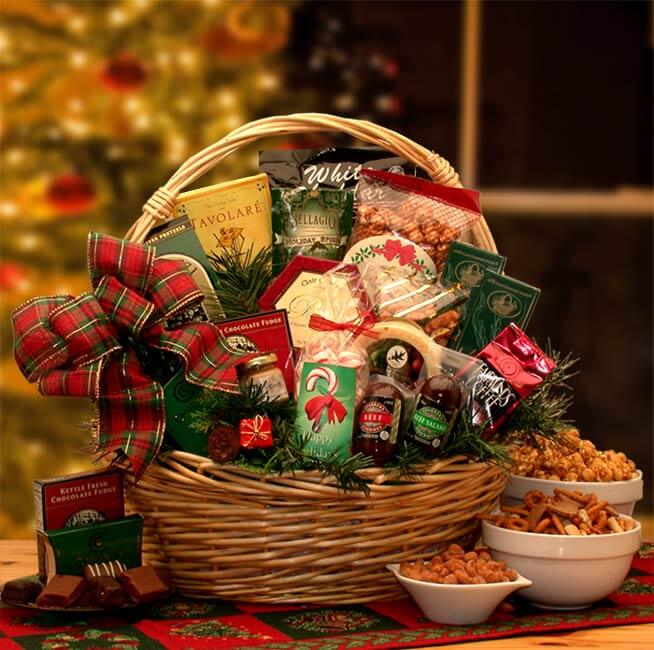 Holiday Gift Basket Holiday Gift Basket - Christmas gift basket -
