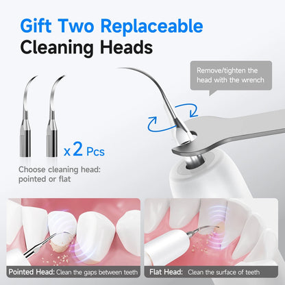 Ultrasonic Electric Dental Scaler High Frequency Vibrating Teeth